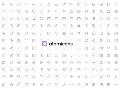 Atomicons - 256 Free Icons