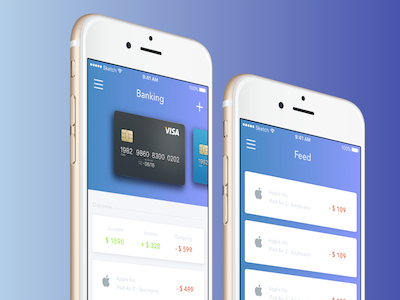 iOS Banking UI