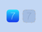 iOS 7 Base Icon, correct border radius