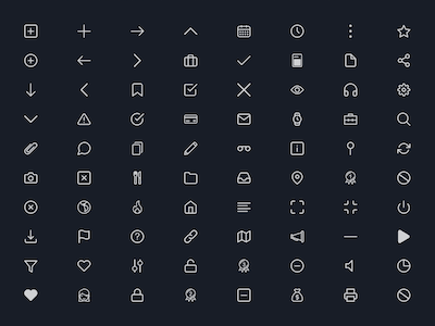 140 Basic Icons
