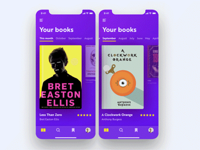 Simple Book App Concept