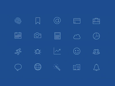 20 BPXL Icons