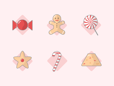 6 Candy Icons