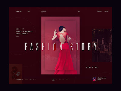 Fashion Homepage Concept