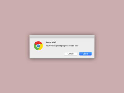 Chrome Browser Prompt