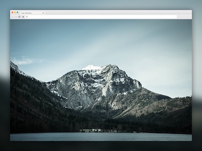 Chrome Window for Sketch