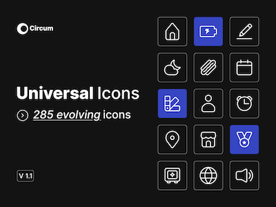Circum Icons Set