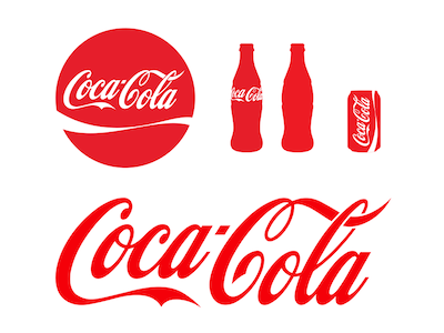 Coca-Cola Branding Logos