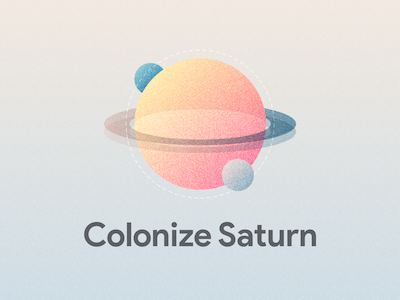 Colonize Saturn Logo