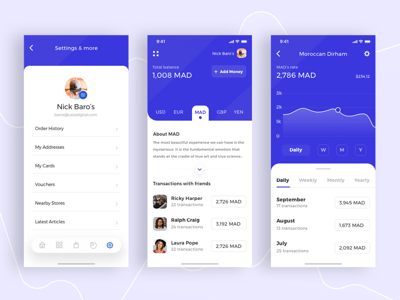 Concept Financial App