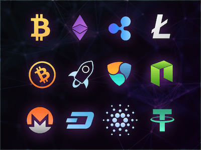 12 Crypto Icons