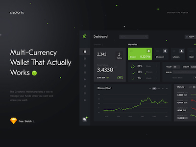 Crypto Wallet and Blockchain Dashboard