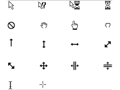 Cursors from Qt UI