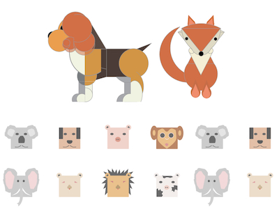 Geometric Animals