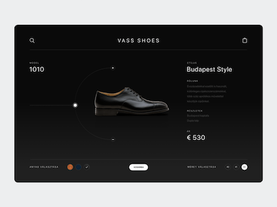 Shoes Product Page