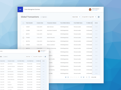 Data Table with Horizontal Scroll