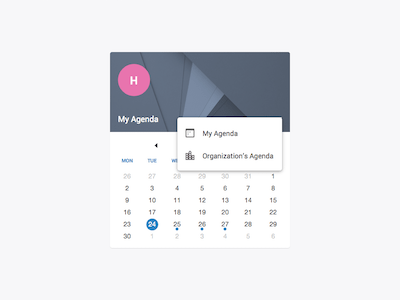 Calendar Widget