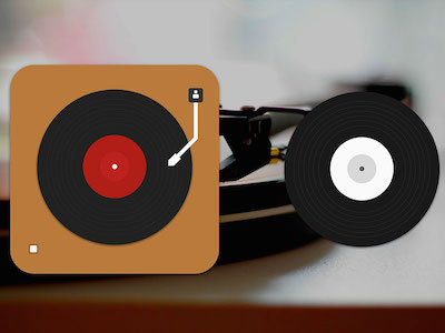 Record Player Icon