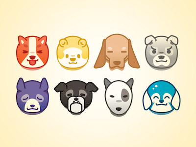 Dogs Icon Set