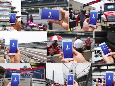 Indy 500 iPhone Photo Mockups, Racing Edition