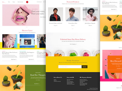 E-Commerce Blog Template