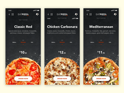 Pizza Order Concept