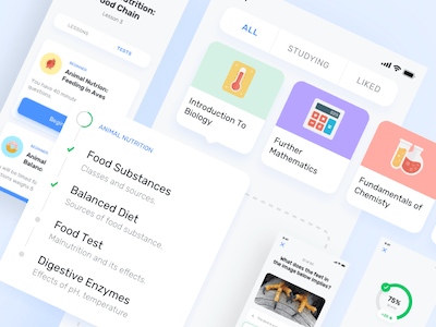 E-learning App UI Kit