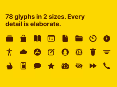 78 Essential Glyphs