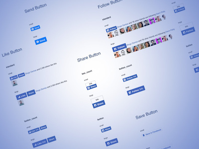 Facebook Buttons 2016
