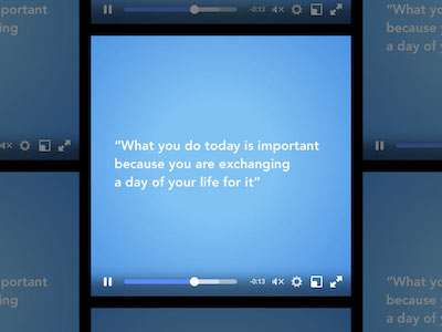 Facebook Video Player UI