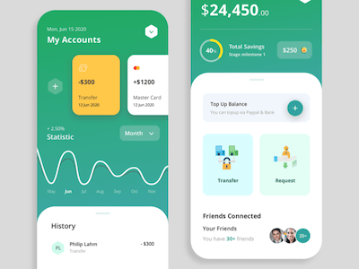 Finance App Concept