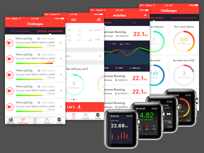 Fitness App with Apple Watch Compatibility