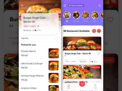 Food Delivery Concept