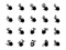 Touch Gesture icons