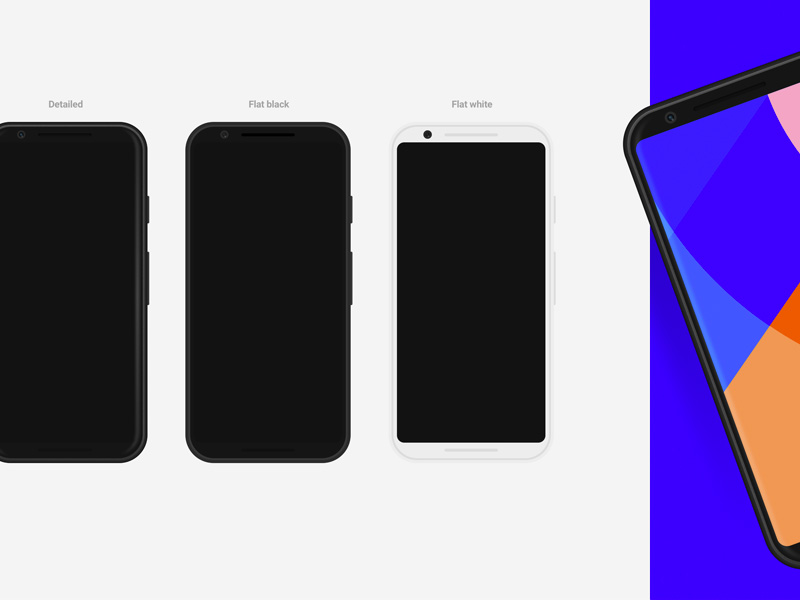 Google Pixel 3 Sketch Mockup Sketch freebie  Download free resource for  Sketch  Sketch App Sources