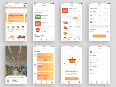 Grocery Store App Concept