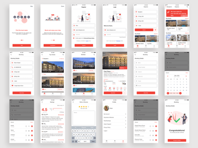 Light Version - Anime Streaming App Mobile app design inspiration, App design inspiration, Mobile web design