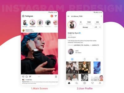 Instagram Redesign