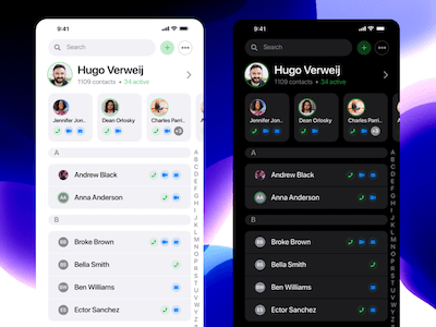 iOS Contacts App