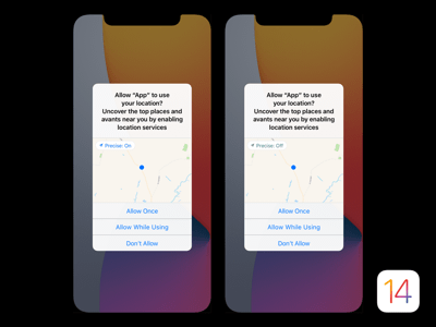 iOS 14 Location Permissions