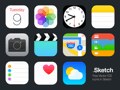 Vector iOS Icons