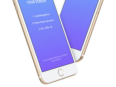 iPhone Templates for Magic Mirror