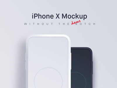 iPhone X Mockup