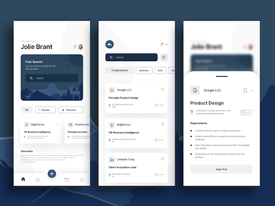 Job Search Concept App