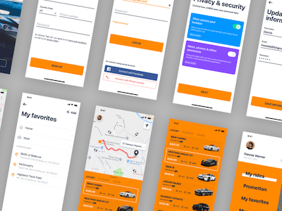 JUBER - Car Rental App
