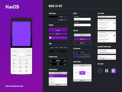 KaiOS UI Kit