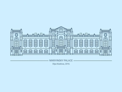 Mariyinsky Palace Illustration