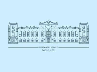 Mariyinsky Palace Illustration