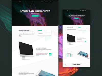 Simple Landing Page