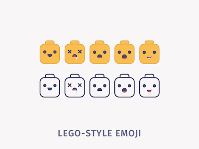 Lego Style Emoji